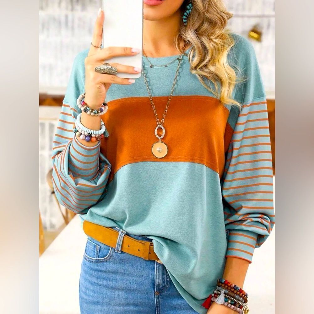 Long Sleeve Striped Shirt